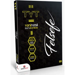 Sistemplus Yayınları TYT Felsefe Video Konu Anlatım ve Çözümlü Soru Bankası