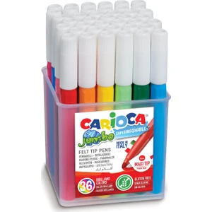 Kalın Keçeli Boya Kalemi Yıkanabilir 36'lı