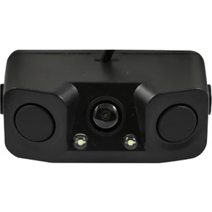 X-2424 Sensörlü Geri Görüş Kamerası Gece Görüş ve LED Aydınlatma ile 2 Adet Park Sensörü