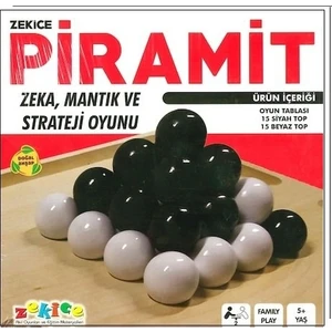 Ahşap Pramit Kutu Oyunu