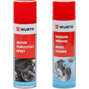 Motor Temizleyici 500 ml + Fren Balata Spreyi 500 ml