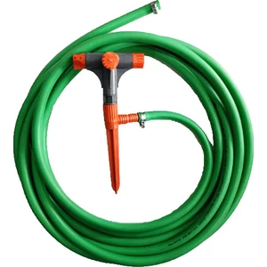 Sertsan Garden Hortum 10 Metre 1/2" Çim Fıskiyeli Ve Kelepçeli Set