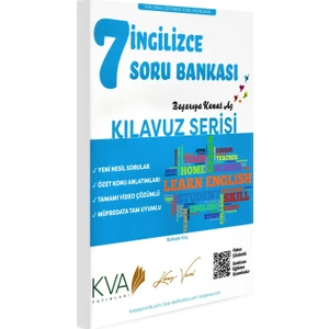 Koray Varol Akademi  Kılavuz Serisi 7.Sınıf Ingilizce Soru Bankası