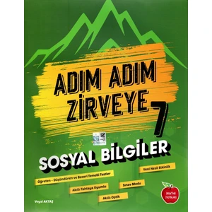 Newton Yayınları 7. Sınıf Adım Adım Zirveye Sosyal Bilgiler Soru Bankası