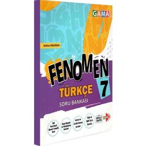 Gama Yayınları 7. Sınıf Fenomen Türkçe Soru Bankası 2021