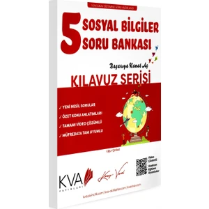 Koray Varol Akademi  Kılavuz Serisi 5.Sınıf Sosyal Bilgiler Soru Bankası