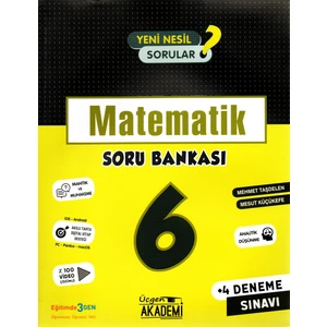 Üçgen Akademi 6. Sınıf Yeni Nesil Matematik Soru Bankası
