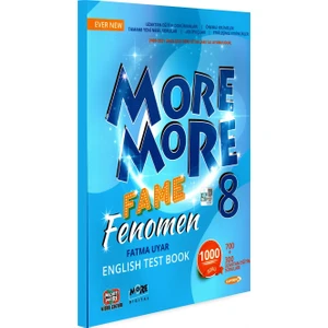 Kurmay Yayınları More 8.Sınıf Englısh Fame Fenomen Test Book 2019-2020