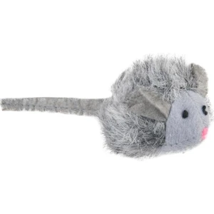 Peluş Sesli Fare Kedi Oyuncağı 7x3,5x4,5cm