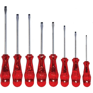 Izeltaş Kraft Seri Düz Uçlu Tornavida Seti 8 Parça