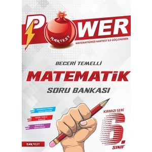 Nartest Yayınevi 6. Sınıf Kırmızı Power Matematik Soru Bankası