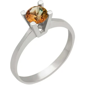 Gümüş Zultanit Tek Taş Kadın Yüzük