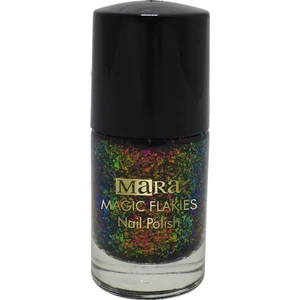 Magic Flakies Oje 15 ml Kırmızı, Altın ve Yeşil Renk Yansımalarıyla Flakies Serisi