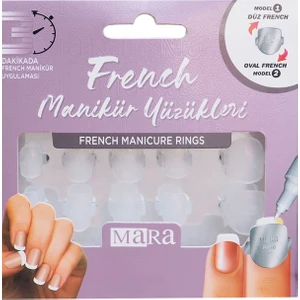 French Manikür Yüzüğü Klasik