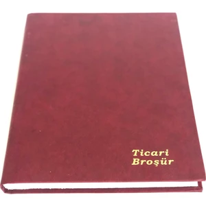 Ticari Broşür Defteri 20 x 28 cm - 144 Yaprak Tekli