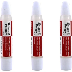 Yapıştırıcı Solventsiz Çift Uçlu 30 gr 3'lü