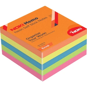 Memo 75X75 Neon Yapışkanlı Küp Blok 450 Sf Envai