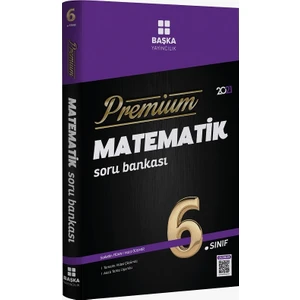 Başka Yayınları 6.Sınıf Premium Matematik Soru Bankası