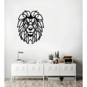İnnova Metal Aslan Metal Tablo Lazer Kesim Metal Duvar Dekoru