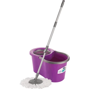 Spring Döner Başlıklı Mop ve 15 Lt Temizlik Kovası Seti