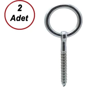 Halkalı Vida 10 mm (2 Adet)