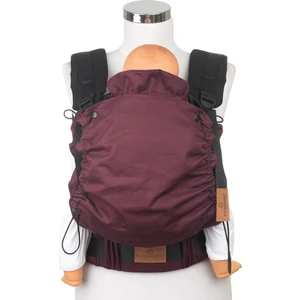 New Age Bebekle Büyüyen %100 Pamuklu Ergonomik Bebek Kanguru (0-4 Yaş) - MAROON
