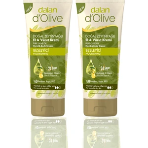 Dolive Doğal Zeytinyağlı El ve Vücut Kremi 250 ml 2 Adet