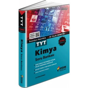 Aydın Yayınları TYT Kimya Konu Özetli Soru Bankası