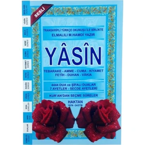 80 Sayfa Orta Boy Mavi Yasin Kitabı
