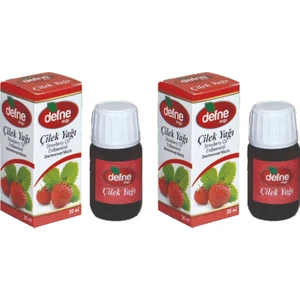 Defne Doğa Çilek Yağı 20 ml 2'li