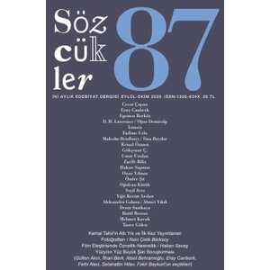 Sözcükler Dergisi  87. Sayı (Eylül-Ekim 2020