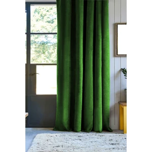 Pierre Cardin Dikiş Pilesiz Petek Dokulu Ekstraforlu Fon Perde Yeşil 140 x 260 cm