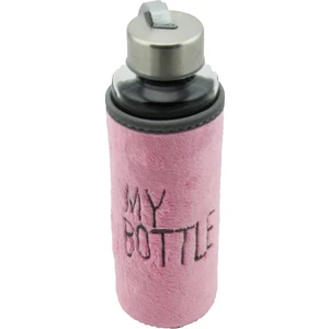 My Bottle Flok Kılıflı Cam Matara 470 ml