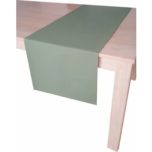 Ekselans Home Nefti Yeşil Duck Kumaş Leke Tutmaz Runner 40 x 100 cm