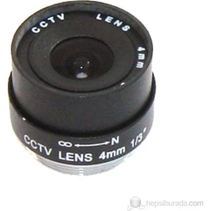 3MK-FL4 Sabit İris 4mm CCTV Lens