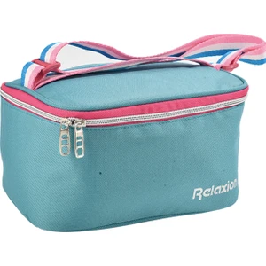 Çocuk Beslenme Çantası Şapkalı Tasarım 20x19x13 cm Mavi Renkli Yerli Üretim