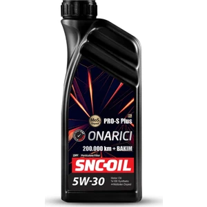SNC-OIL XL Pro-S Plus 5W-30 1 Litre Onarıcı Motor Yağı ( Üretim Yılı: 2023 )
