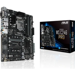 Ws C246 Pro Intel C246 Lga1151 DDR4 2666 Dp Hdmı Dvı Vga M2 Usb3.1 2 Adet Lan Atx(Ws C246 Pro) Anakart