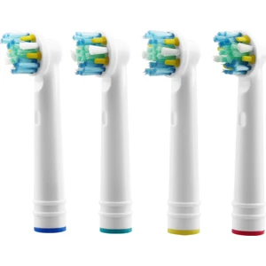 Floss Action 4’lü Oral-B Uyumlu Dış Fırçası Yedek Başlığı