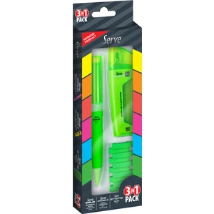 Bold Double Steps 3'lü Set Yeşil
