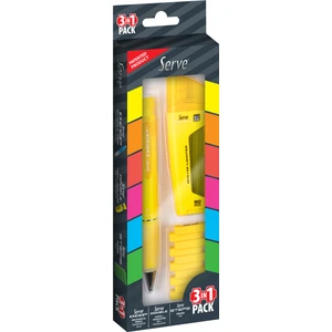 Deep Double Steps 3'lü Set Sarı