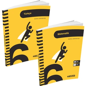 Hız Yayınları 6. Sınıf Türkçe ve Matematik Soru Bankası
