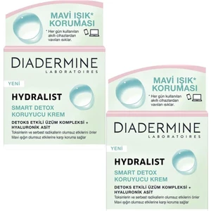 Hydralist Detoks Koruyucu Krem 50 Ml. 2'li (Üzüm Kompleksi-Hyaluronik Asit)