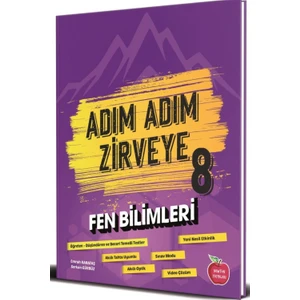 Newton Yayınları 8. Sınıf LGS Fen Bilimleri Adım Adım Zirveye Soru Bankası