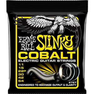 Ernie Ball 2727 Beefy Slinky Cobalt Electric Guitar Strings Takım Tel Elektro Gitar Teli 011-54