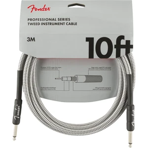 Professional Series Instrument Cable, Tweed 3 Metre - White Tweed Enstrüman Kablosu