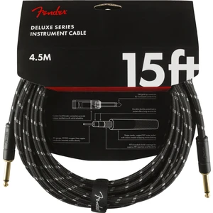 Deluxe Series Instrument Cable Black Tweed - 4.5 Metre Enstrüman Kablosu