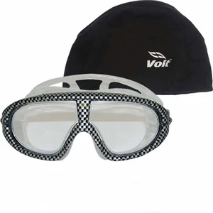 Storm Yüzücü Gözlüğü Karbon + Voit Bone Siyah