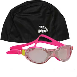 Misile Yüzücü Gözlüğü Pembe + Voit Bone Siyah