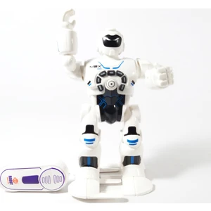Uzaktan Kumandalı Şarkı Söyleyen Yürüyen Çok Fonksiyonlu  Oyuncak Robot 20 cm
